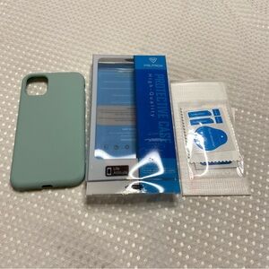 Milprox Mint Green iPhone 11 Liquid Silicone Case 6.1 inch